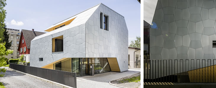 Einfamilienhaus Graf, Hohenems, Austria - VMZ Shingles