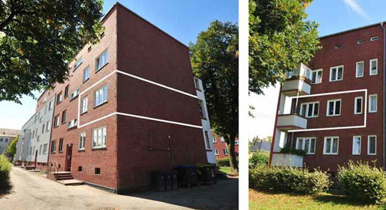 Multipor belső oldali hőszigetelés feltárása 15 év elteltével