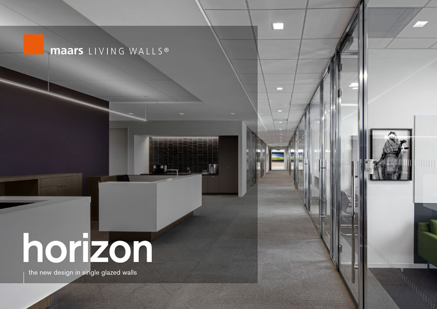 Maars Horizon válaszfalrendszer megújult katalógusa