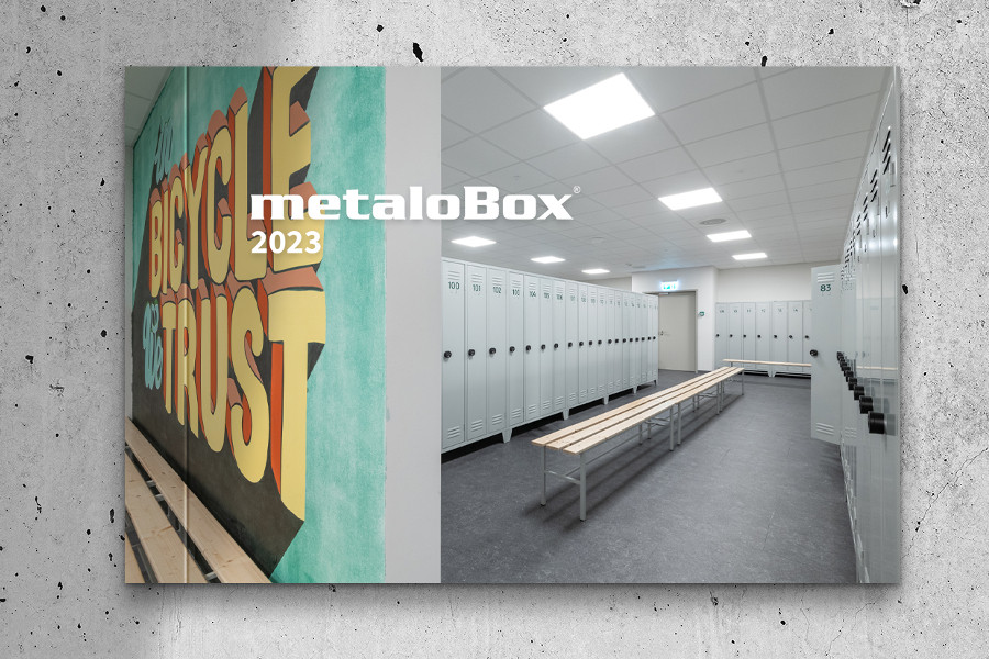 A metaloBox bemutatja új, 2023-as öltözőszekrény katalógusát