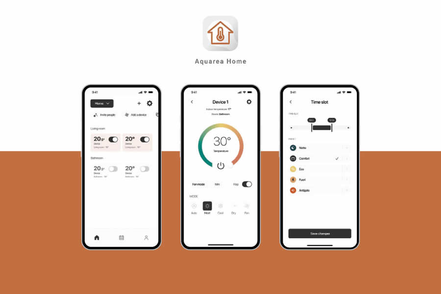 A Panasonic bemutatja új Aquarea Home applikációját