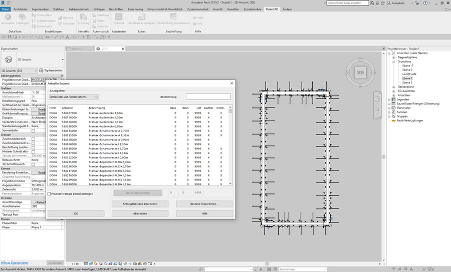 DokaCAD 9 for Revit