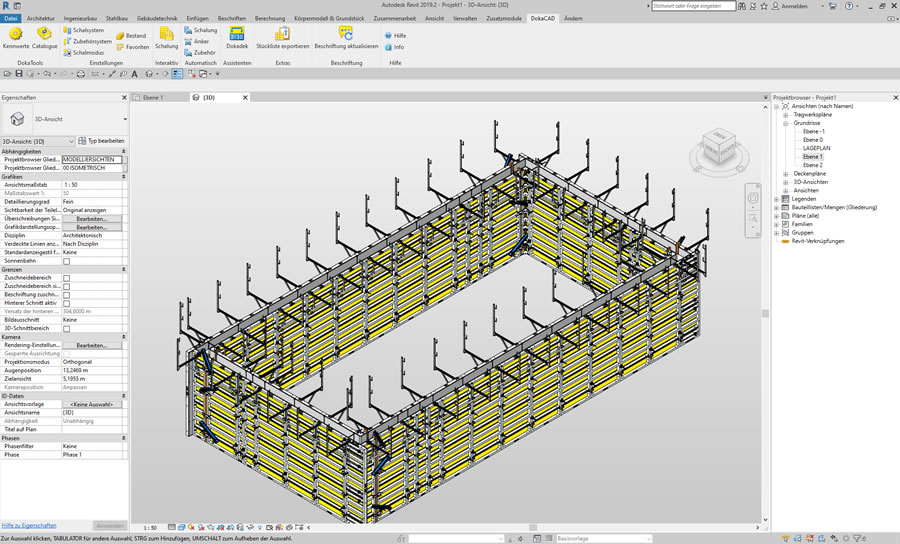 DokaCAD 9 for Revit
