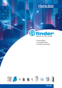 Megjelent a Finder-Hungary Kft. 2020-2021-es főkatalógusa - részletes termékismertető