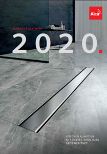 AlcaPLAST zuhanyfolyókák 2020 - részletes termékismertető