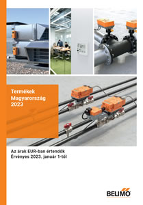 Belimo termékkatalógus 2023 - részletes termékismertető