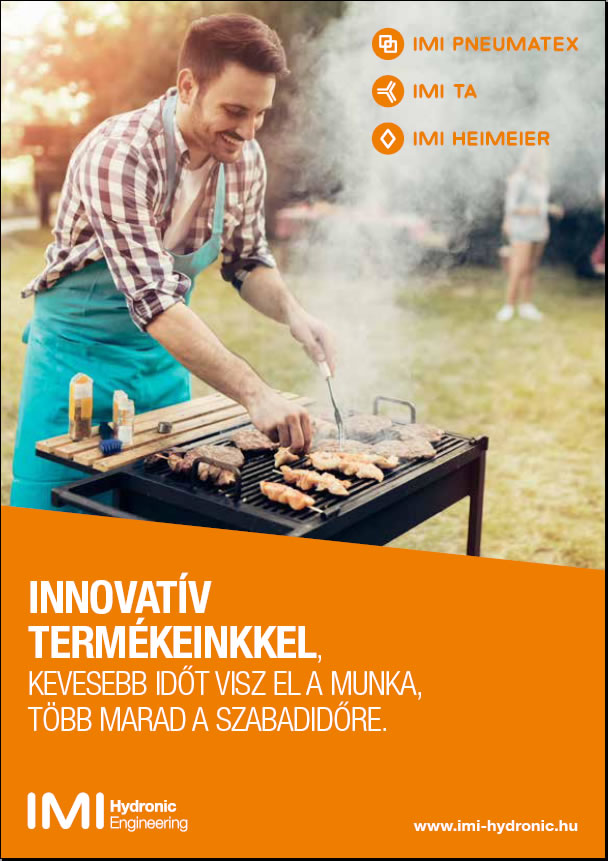 Az IMI innovatív termékeivel kevesebb időt visz el a munka