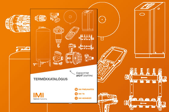 Megjelent az IMI Hydronic Engineering aktuális termékkatalógusa elektronikus formában