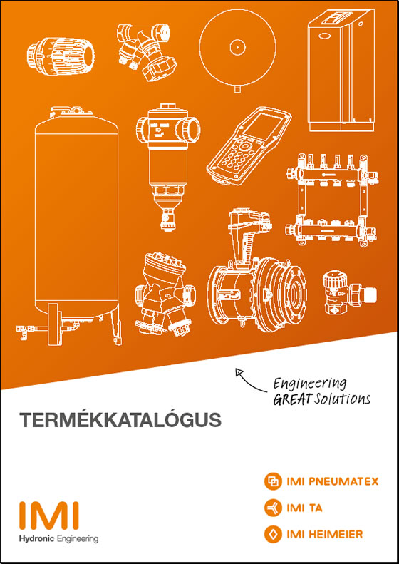 Megjelent az IMI Hydronic Engineering aktuális termékkatalógusa elektronikus formában