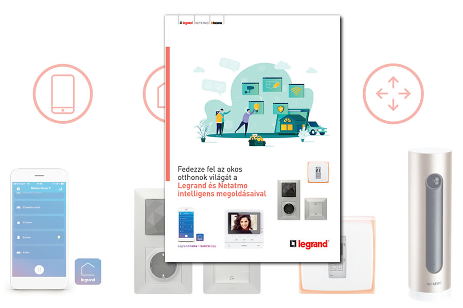 Új kiadvány - Legrand intelligens otthon megoldások