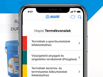 Mapei mobil applikáció