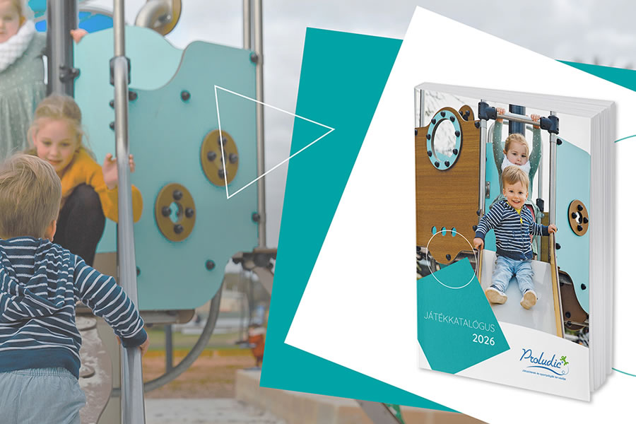 Megjelent a Proludic új, 2026-os játszótéri eszköz katalógusa