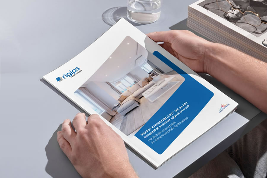 Megjelent a Rigips® ENERGOBOARD® RE + REI katalógus