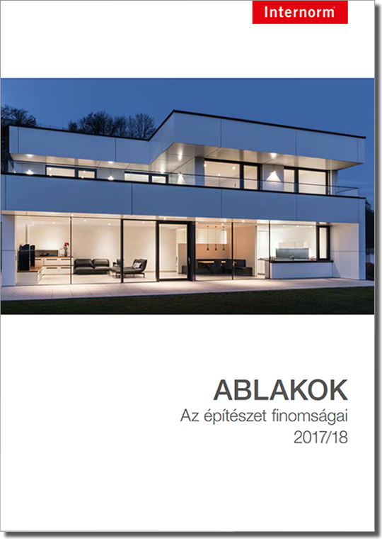 Megjelent az Internorm új 2017/2018 ablak katalógusa 