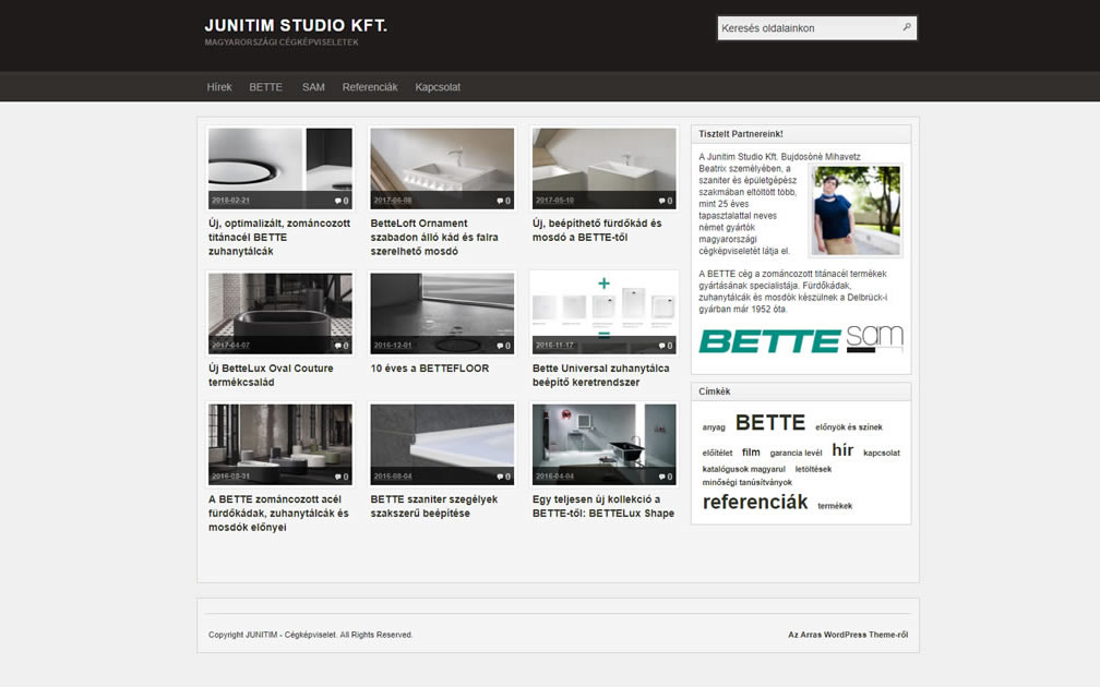 Megújult a Junitim Studio weboldala