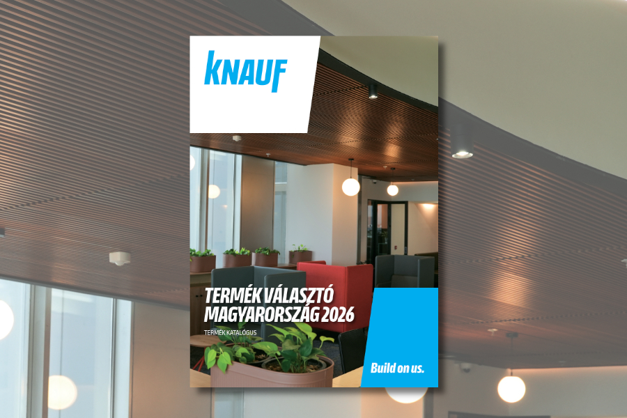 Megújult a Knauf Ceiling Solutions termékválasztó katalógusa