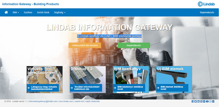 Lindab Information Gateway