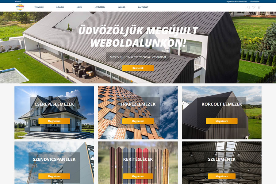 Megújult és kibővített webáruházat mutatott be a Polmetál Pruszynski Kft.