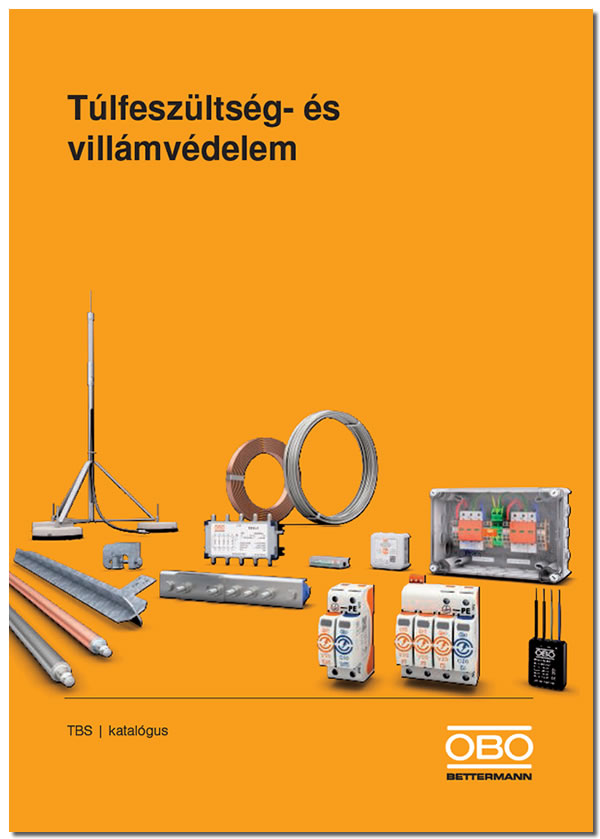 Megújult az OBO Bettermann TBS Túlfeszültség- és villámvédelem katalógusa