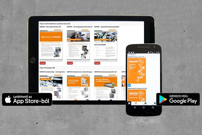A MÜPRO bemutatja új, korszerű, felhasználóbarát Online-Shop-ját
