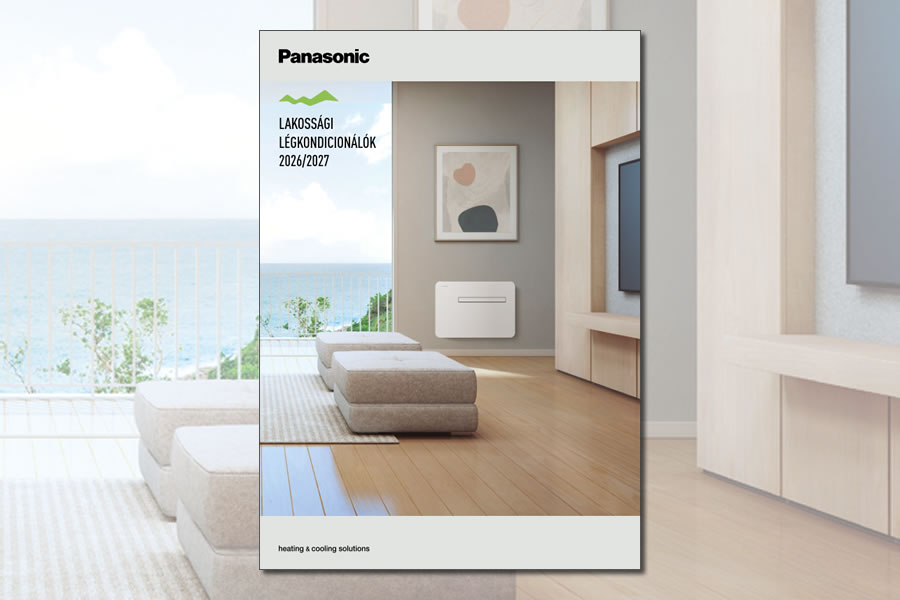 Új magyar nyelvű brosúra jelent meg a Panasonic lakossági légkondicionálókról
