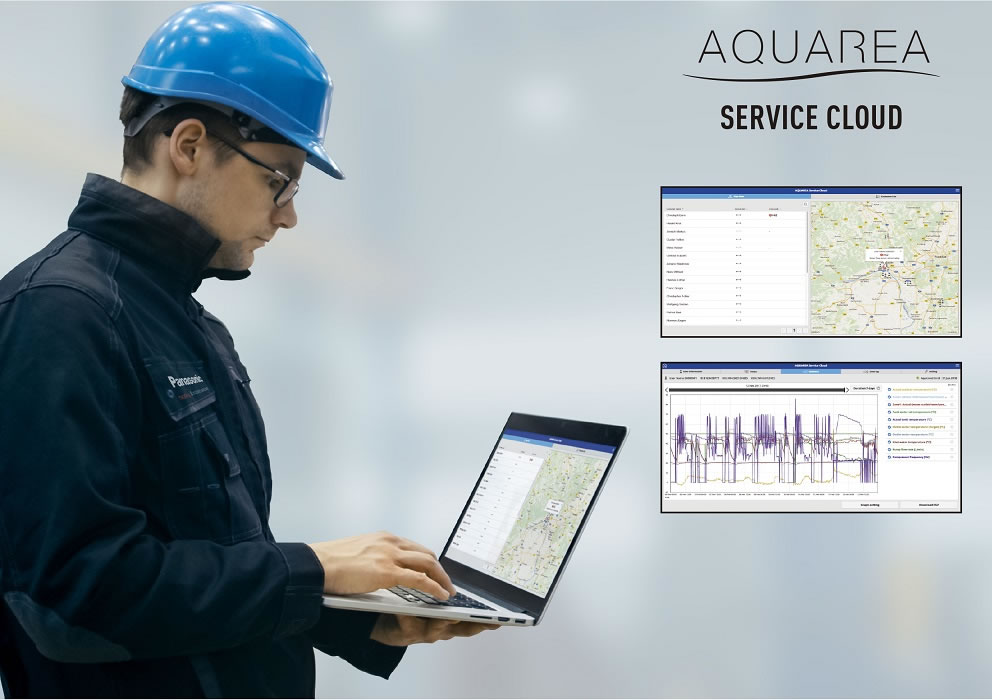 Megérkezett az új Aquarea Service Cloud