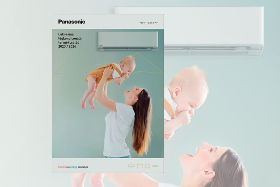 Új lakossági légkondicionáló katalógust adott ki magyar nyelven a Panasonic