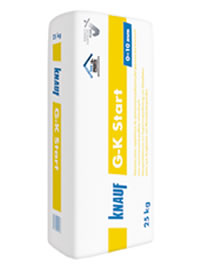 Knauf G-K Start gipszbázisú, por alakú, hézagkitöltő gipsz