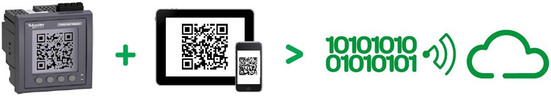 QR kód alapú hálózatfelmérési lehetőség PM5000 teljesítménymérő segítségével
