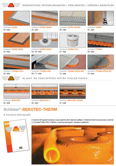 Új Schlüter Systems katalógus