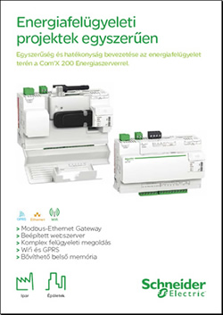 Megjelent a Com'X 200 energiaszerver legújabb katalógusa