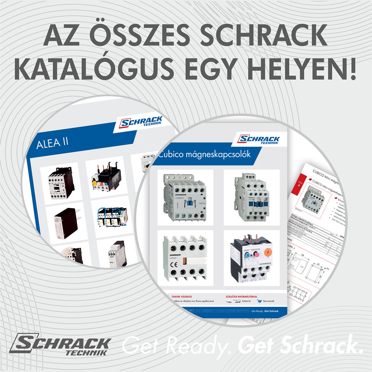 Mostantól egy helyen érhető el minden érvényes Schrack Technik katalógus