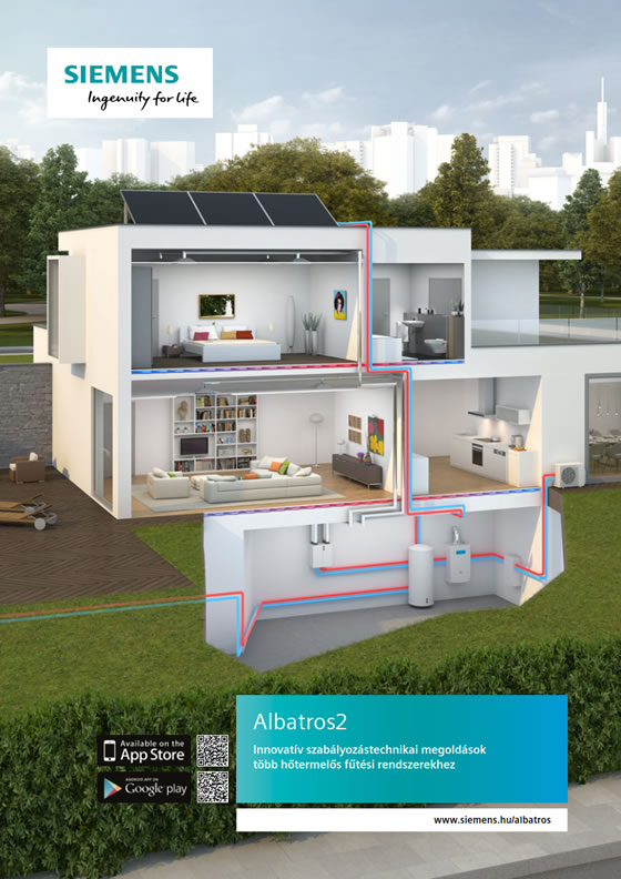 Új Siemens Albatros2 fűtésszabályozó család brossúra