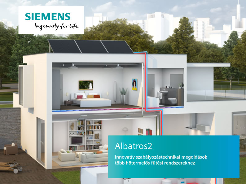 Új Siemens Albatros2 fűtésszabályozó család brossúra