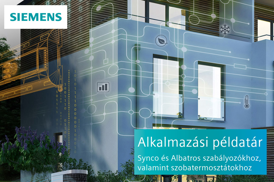 Megjelent a Siemens új épületgépészeti szabályozástechnikai példatára