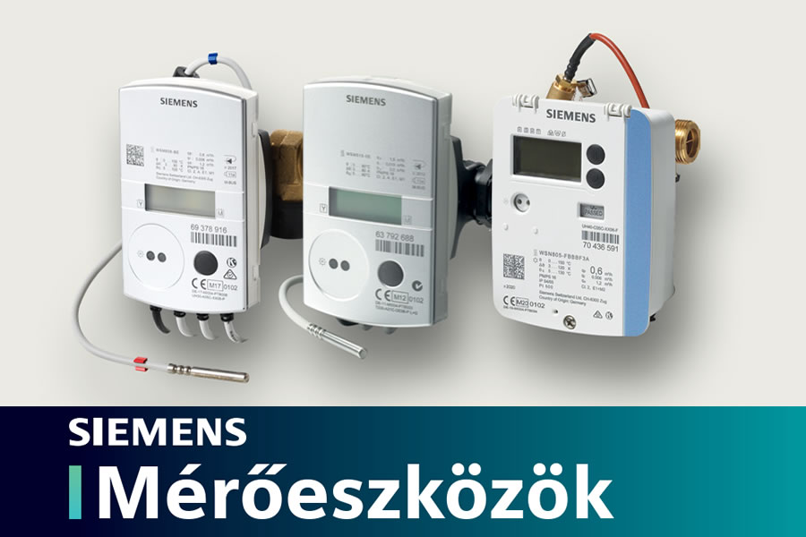 Megjelent a Siemens új hőmennyiség- és vízmérő prospektusa