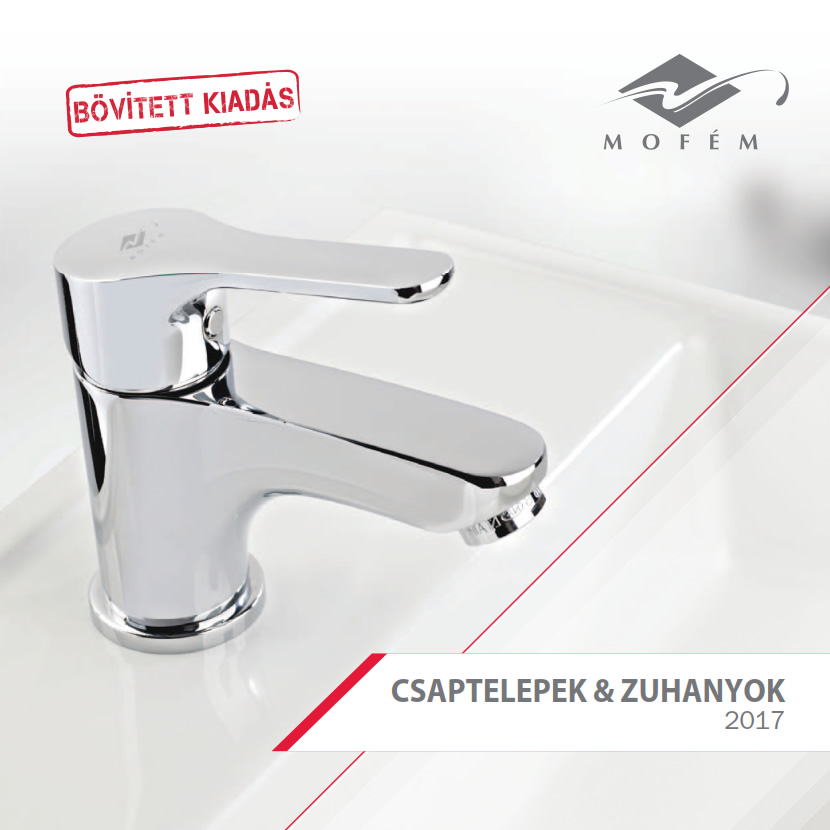 Megjelent a MOFÉM csaptelepek és zuhanyok 2017 brosúra