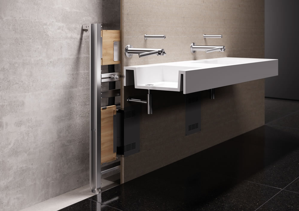 CLEANTEC AirTap Frame Set fali elem