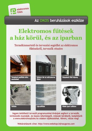 Új elektromos fűtések katalógus a Czinege és Fiai Kft.-től