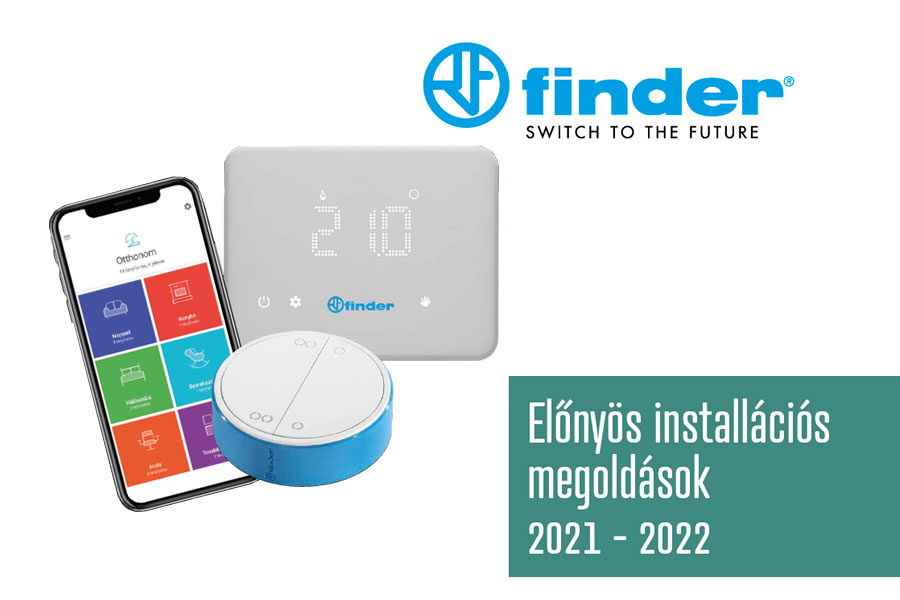Megjelent a Finder 2021-2022-es installációs katalógusa