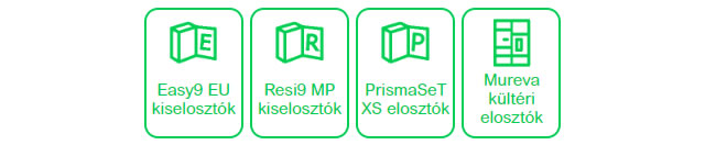 PrismaSeT XS szekrényekkel valamint azok kiegészítőivel bővültek a beltéri elosztószekrények