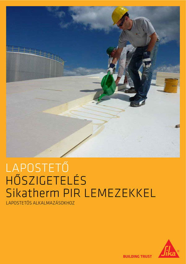 Megjelent a Sika PIR hőszigetelő lemezeinek új kiadványa