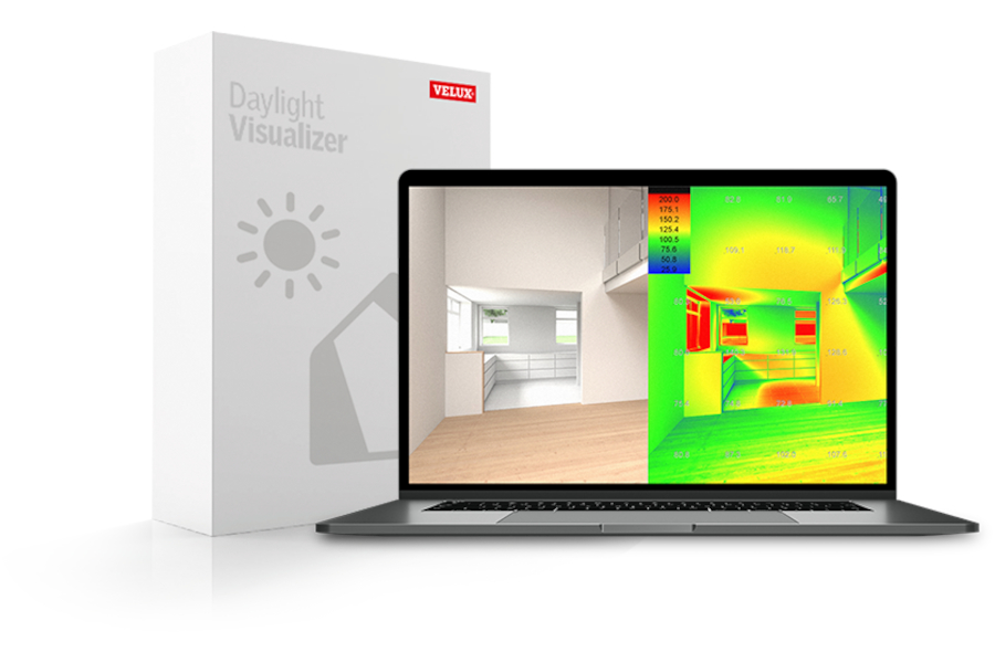 VELUX Daylight Visualizer világításszimulációs szoftver