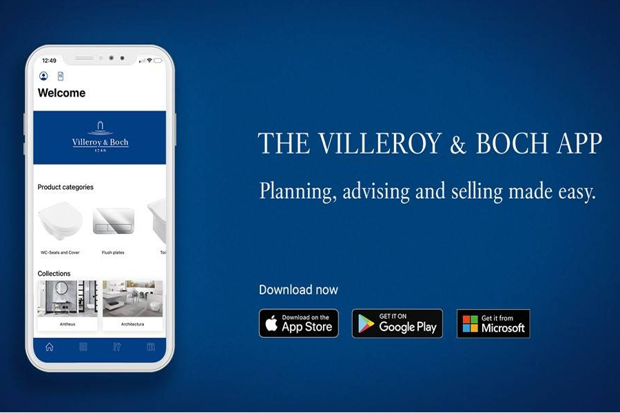 Villeroy & Boch App - A legújabb digitális fejlesztés