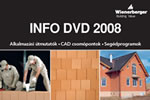 Tervezői segédletek és új csomópontok a Wienerberger INFO-DVD-n