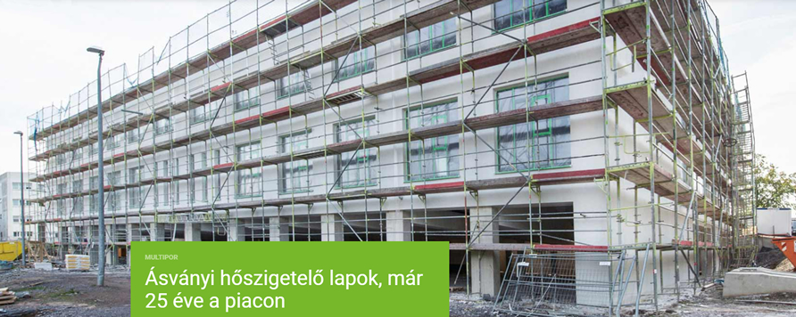 Új Multipor ásványi hőszigetelő lap mikrosite