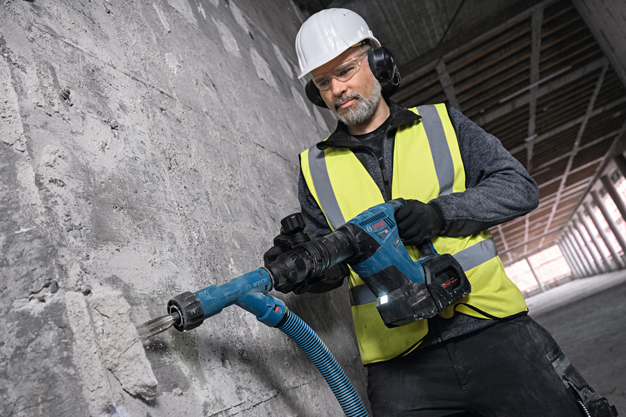 A Bosch bemutatja az új GSH 18V-5 Professional vésőkalapácsot
