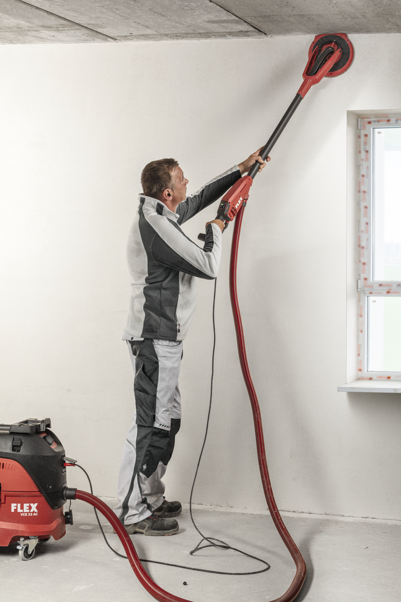 GE 6 R EC Giraffe® hosszúszárú fal- és mennyezetcsiszoló