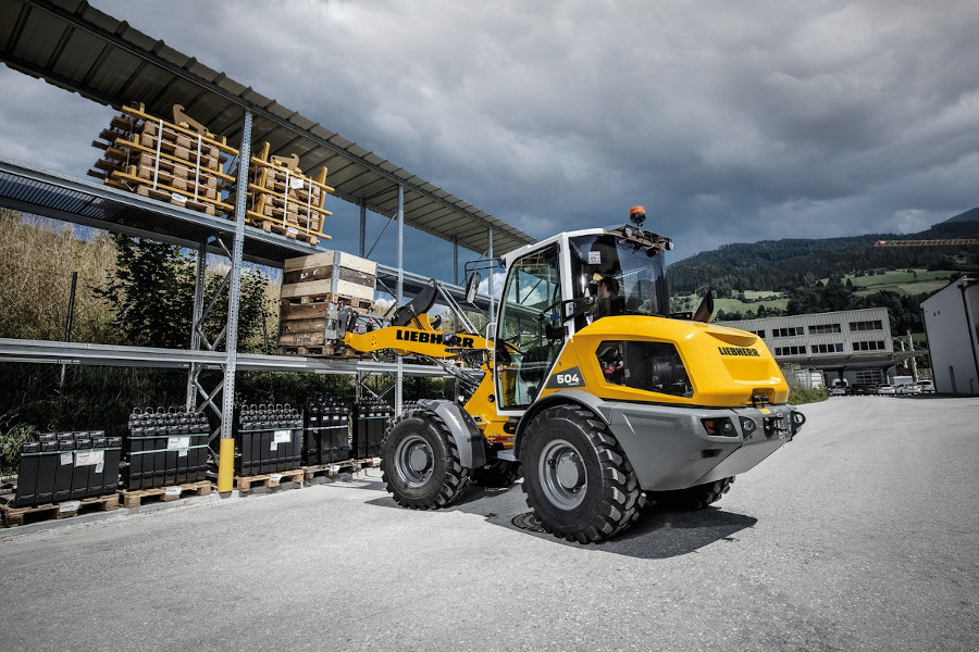 A Liebherr új homlokrakodója - L 504 Compact