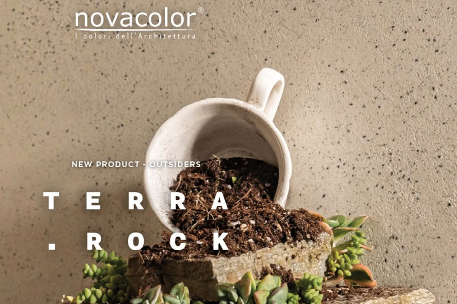 A Novacolor egyik legújabb fejlesztése a Terrarock kültéri dekor bevonat